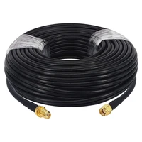 25m wifi antenna cable sma male to sma female cable rg58 50 ohm sma male to female coaxial pigtail jumper cable for 4g