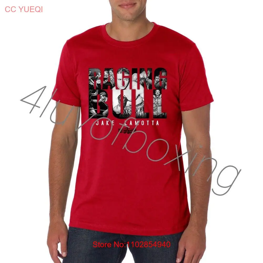 Джейк LaMotta 4LUVofBOXING красная Боксерская рубашка новая одежда Raging Bull