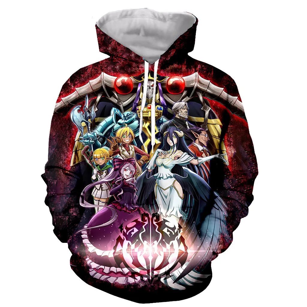 

Overlord Funny New Fashion Long Sleeves 3D Print Men/women Dropshipping