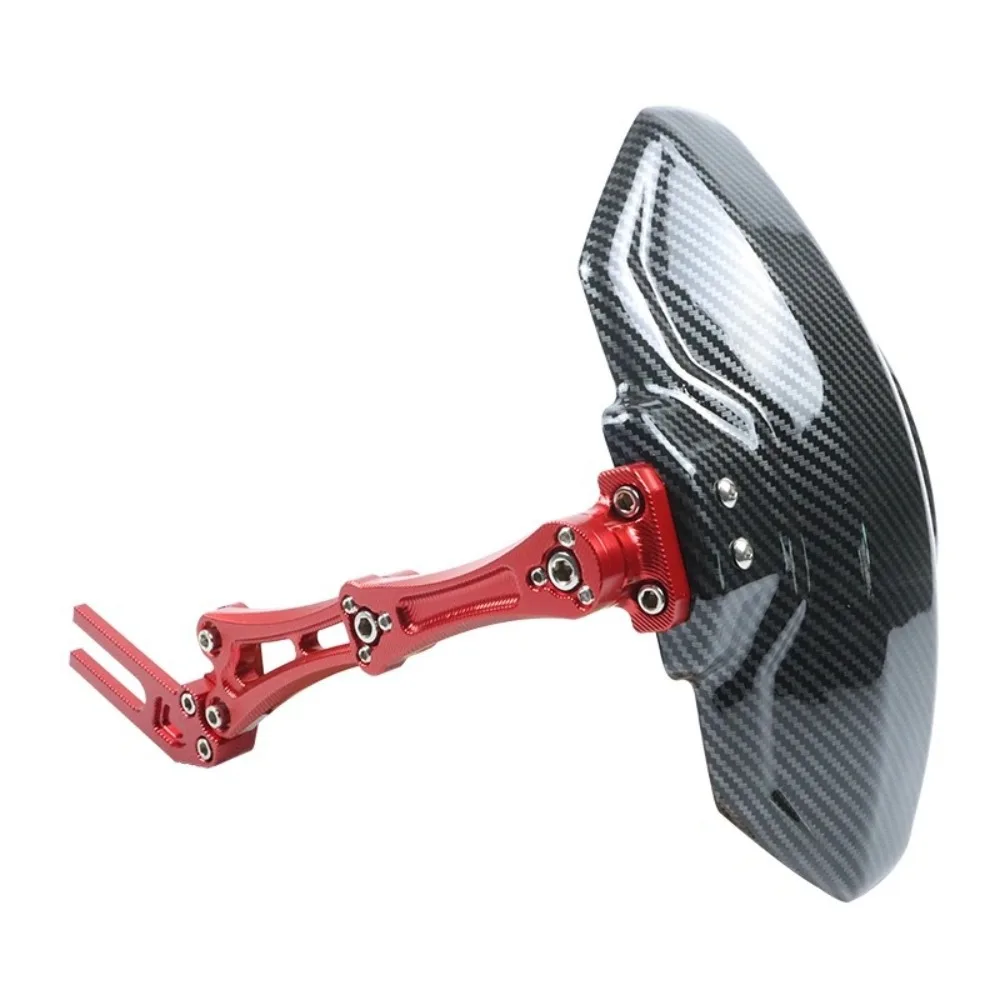 

Motorcycle Aluminum Rear Fender Carbon Fiber Printed Plastic Mudguard FOR YAMAHA SMAX 150 YS 150 FOR KAWASAKI NINJA ZX 250