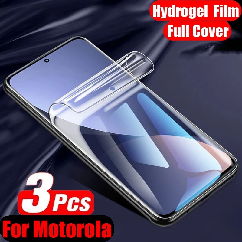 3PCS For Motorola Moto G32 G22 G52 Moto G62 5G G42 Screen Protector For Motorola G32 G72 G82 Hydrogel Film Not galss