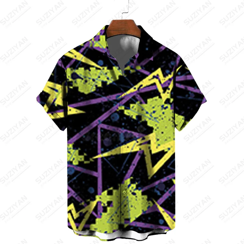 

Hot-Selling No.1 Non-Iron Hawaiian Fashion Beach Designer Mens Shirts Luxury Floral Summer Short Sleeve Oversize Shipping