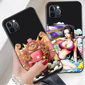 one piece anime phone case for funda iphone 11 12 13 pro max 12 mini x xr xs max 6 6s 7 8 plus coque back carcasa celular free global shipping