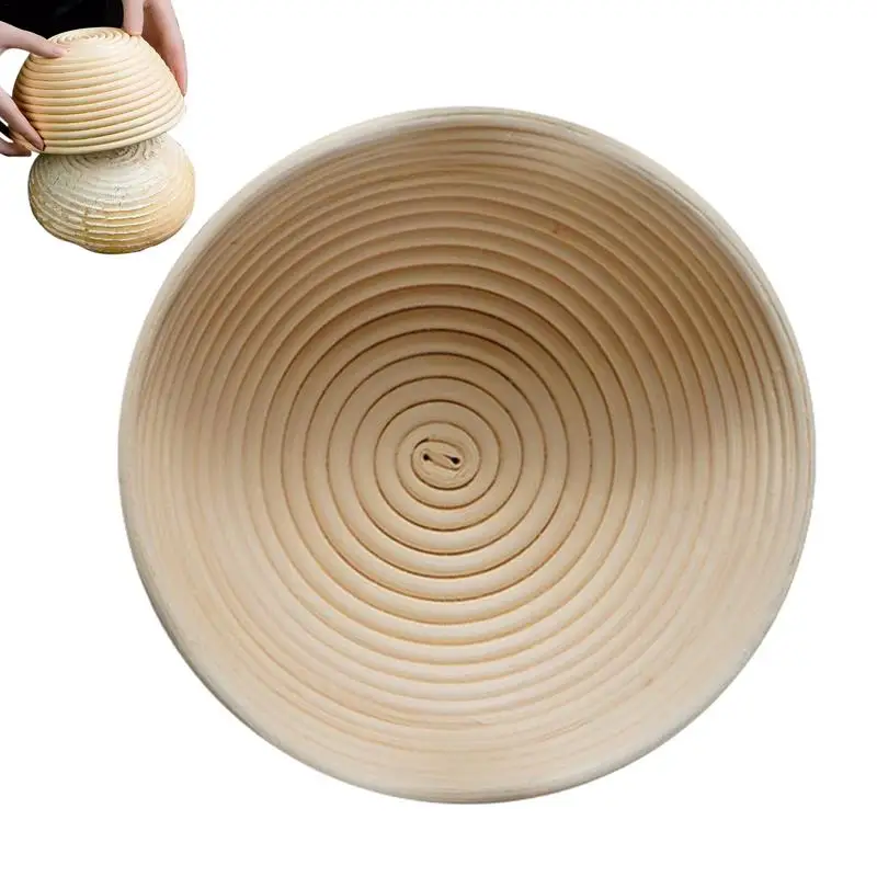 Корзина для хлеба из ротанга корзина овальная плетеная брожения теста дышащие