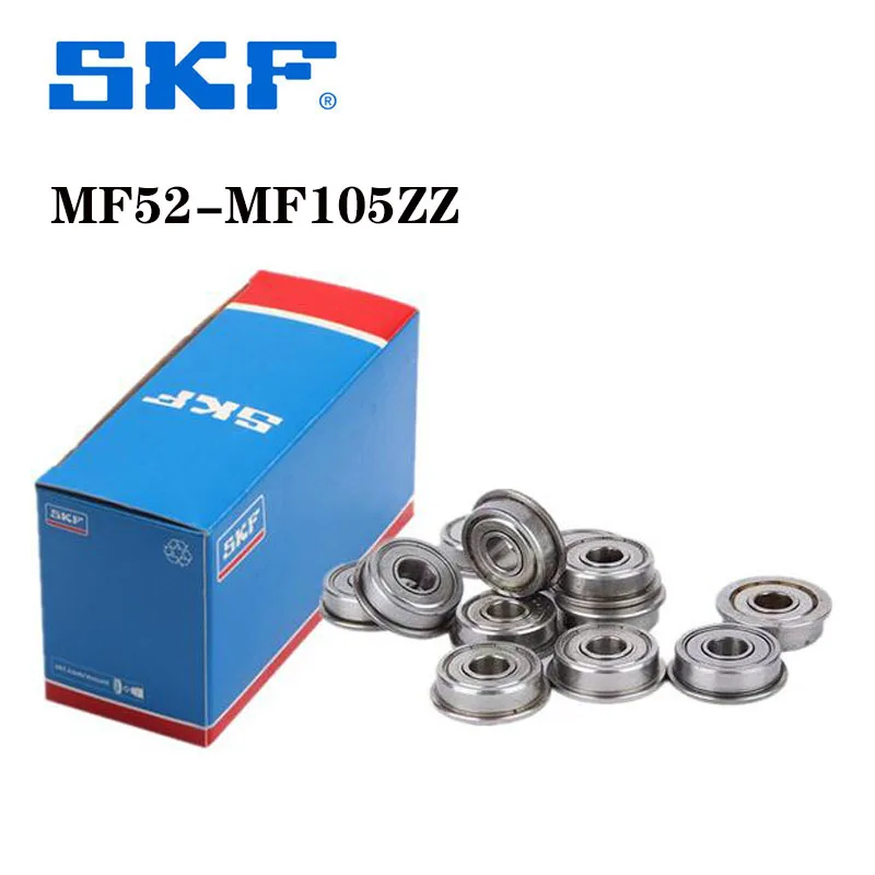 SKF Sweden 100% Origin Import MF52 MF62 MF63 MF74 MF83 MF85 MF105 ZZ 2Z Flange Bearing ABEC-9 High Speed Bearings images - 1