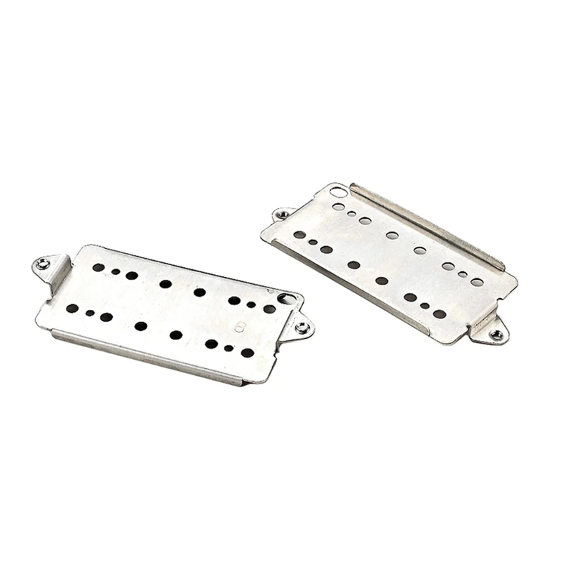 

2Pcs/set Durable 50mm 52mm Pole Spacings Bridge Neck Guitar Baseplate Guitar Neck Bridge Pickup Base Plate