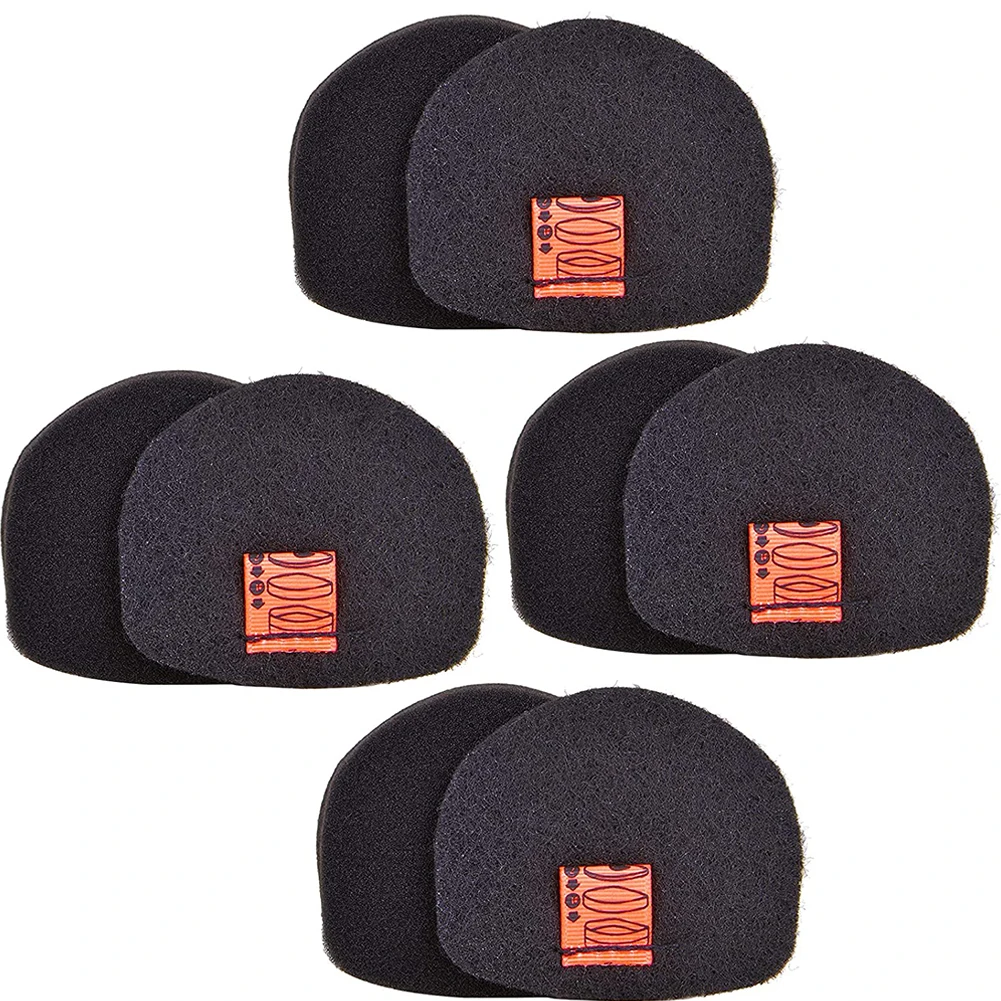

4Pcs Foam Filters/Felt Filters Washable & Reusable Spare Tools For Shark CH901 CH950 CH951 CH951C CH900WM Vacuum Part #XFTRCH900