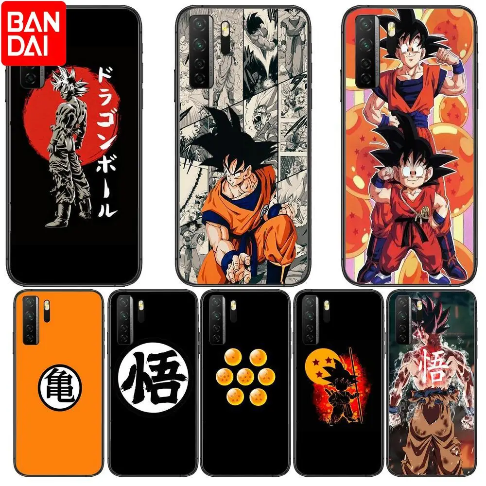 

Goku Dragon Ball Black Soft Cover The Pooh For Huawei Nova 8 7 6 SE 5T 7i 5i 5Z 5 4 4E 3 3i 3E 2i Pro Phone Case cases