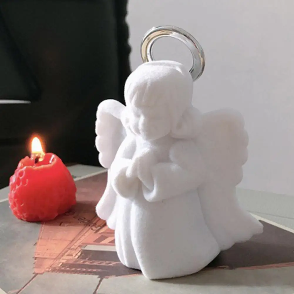 

Износостойкий удобный органайзер для ювелирных изделий в виде ангела, креативная портативная коробка для хранения ювелирных изделий для свиданий