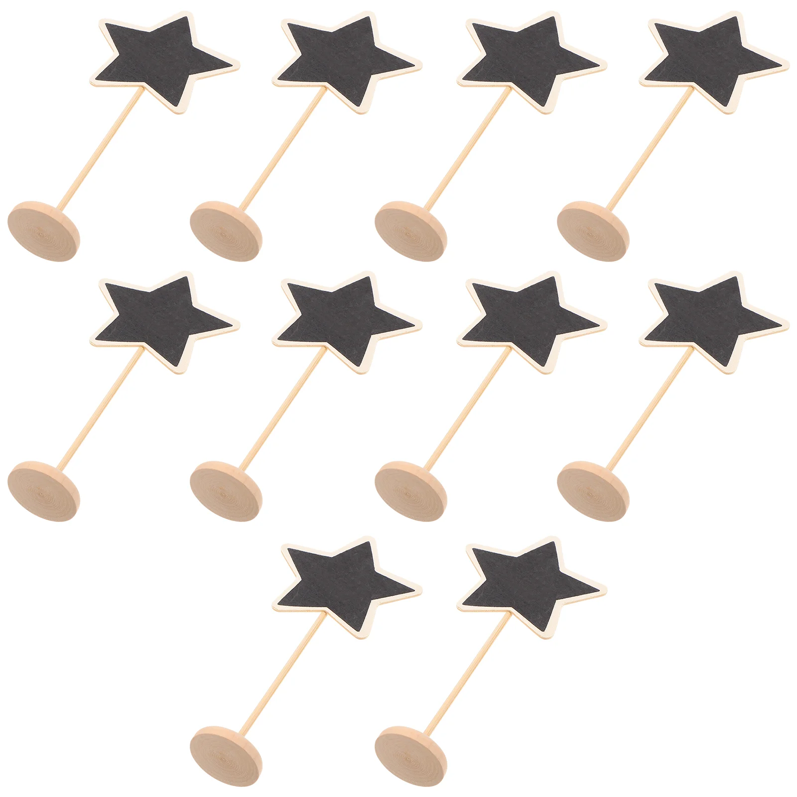 

10pcs Chalkboard Ornaments Plants Pot Tags Home Decoration Gardening Supplies