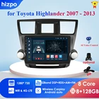 Авторадио монитор 2Din Android головное устройство для Toyota Highlander 2 XU40 2007-2013 автомобильное радио мультимедийный видеоплеер навигатор GPS Carplay