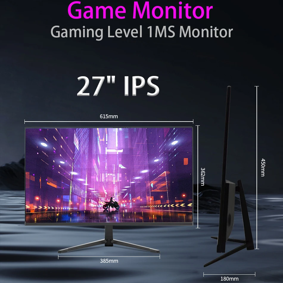 Настольный ПК AOCZ 27 дюймов 2K 75 дисплей QHD игровая панель IPS экран компьютер со