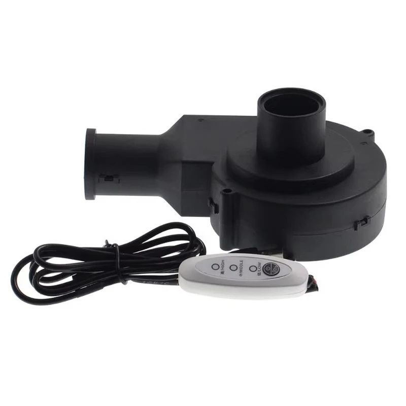 

5V USB Plug Blower Grill BBQ Fan Portable Barbeque Air Blower Adjustable Speed
