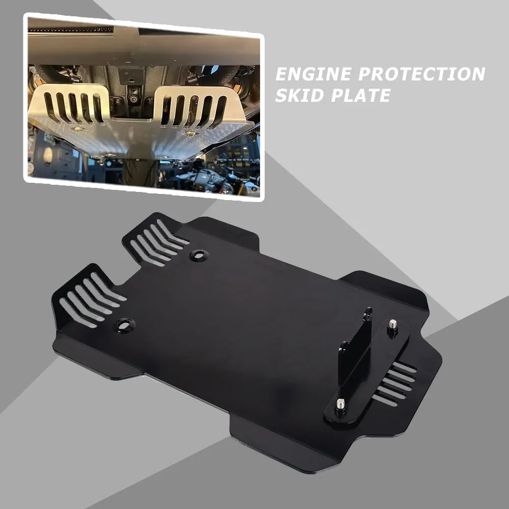 

Motorcycle Engine Protector Chassis Protection Cover Exhaust Guard Skid Plate For BMW R18 2020 2021 2022 2023 2010 2011 2012 13
