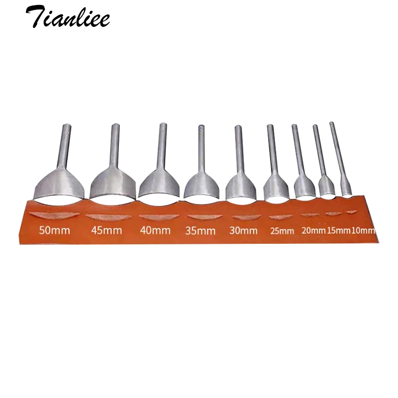 Набор для резки углов кожи дугообразный резак пробойник ремня бумажник концевой