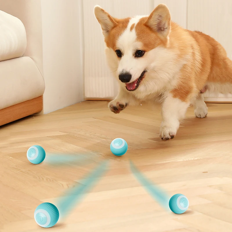 

Toys Self-moving Ball Auto Supply Games Ball Interactive Dog Dog Electric Play Indoor Puppy Toys Rolling Pet Smart Toys Funny