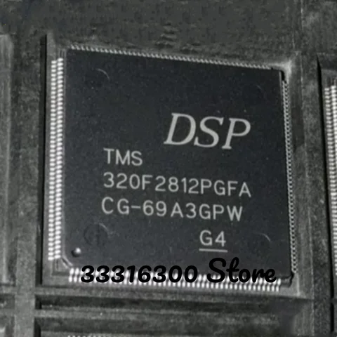 3 шт., микросхема контроллера цифрового сигнала TMS320F2812PGFA QFP176