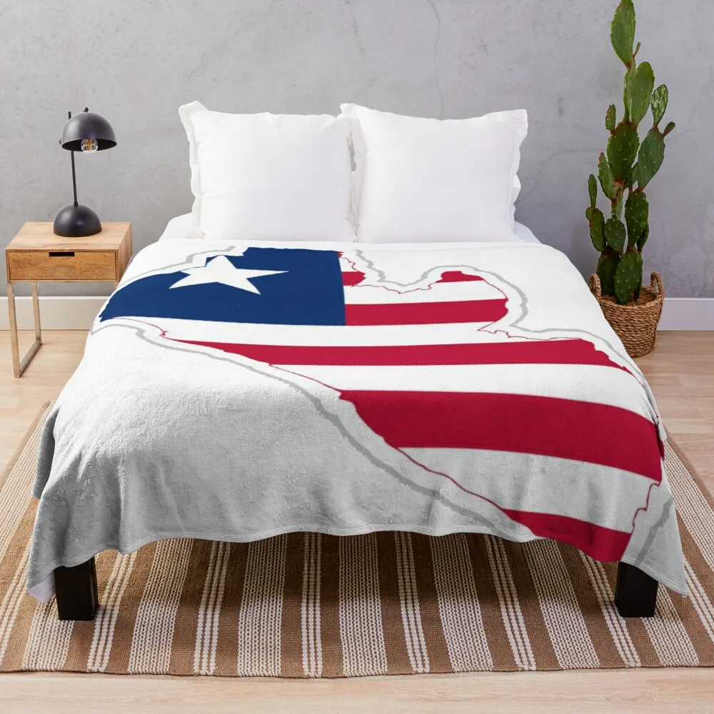 

Liberian flagThrow Blanket Extra Large Throw Blanket Travel Blanket Nap Blanket