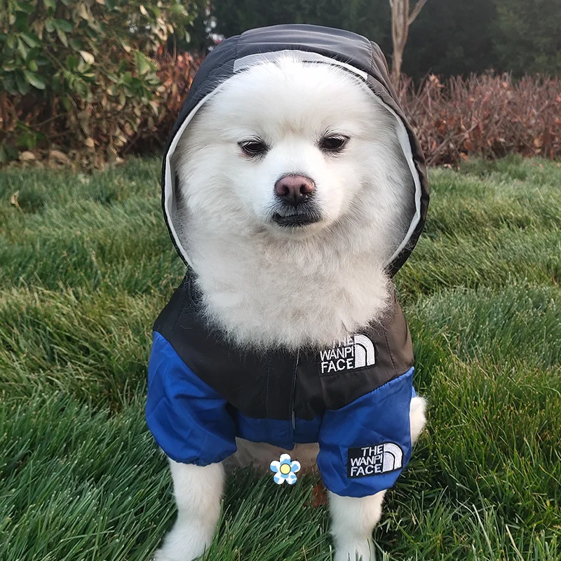 

Новая Светоотражающая куртка для домашних животных, флейта для маленьких, средних и больших собак, Тедди, корги, Померанской, водонепроницаемая одежда для щенков