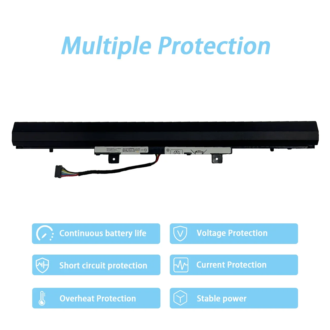 L15L4A02 L15C4A02 Аккумулятор для ноутбука Ideapad 110-15ISK V110-15AST V110-15IAP V110-15ISK V310-14-15-ISK V510-15IKB