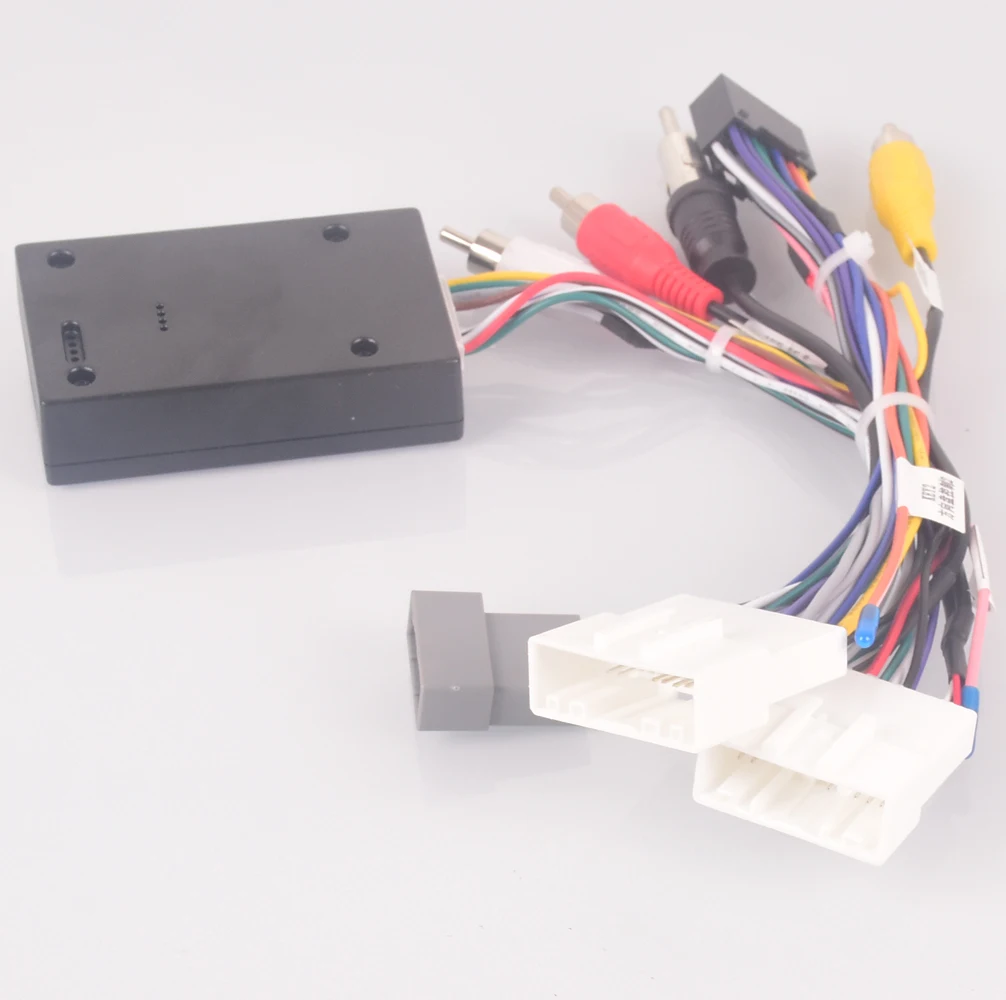 

Автомобильный радиоприемник, стерео проводка, кабель Android 16pin для Nissan Qashqai j11 X-trail Tiida 2014 2015 2016 (высокий уровень Tirm)