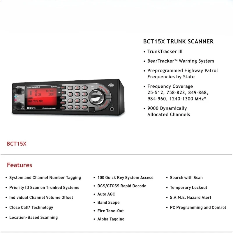 Для электронных сигарет BearTracker Unit (BCT15X) с 9 000 каналами мульти-трекер III