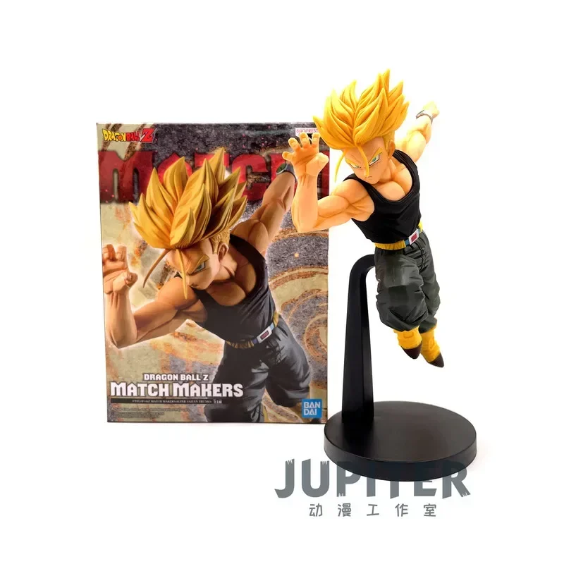 

Bandai Original Dragon Ball Anime Figure Match Makers Android 18 Torankusu Action Figure Toys For Collectible Model Kids Gift