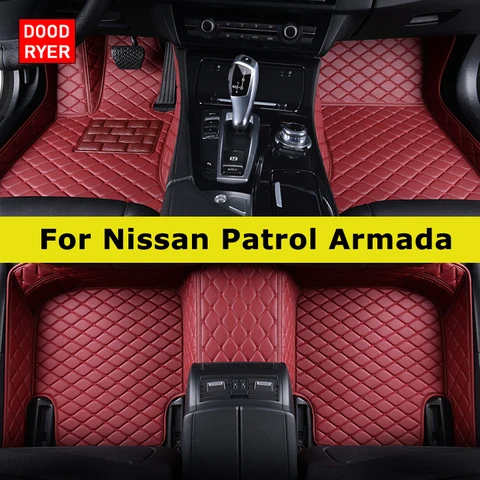 Коврики DOODRYER автомобильные под заказ, коврики для Nissan патруль Y61, Y62, Y63, Armada, автомобильные коврики, аксессуары для ног