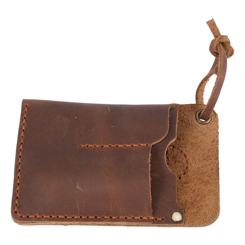 2x Кожаный Футляр ручной работы/Органайзер для фонарика/мультитула/ножа/ручки