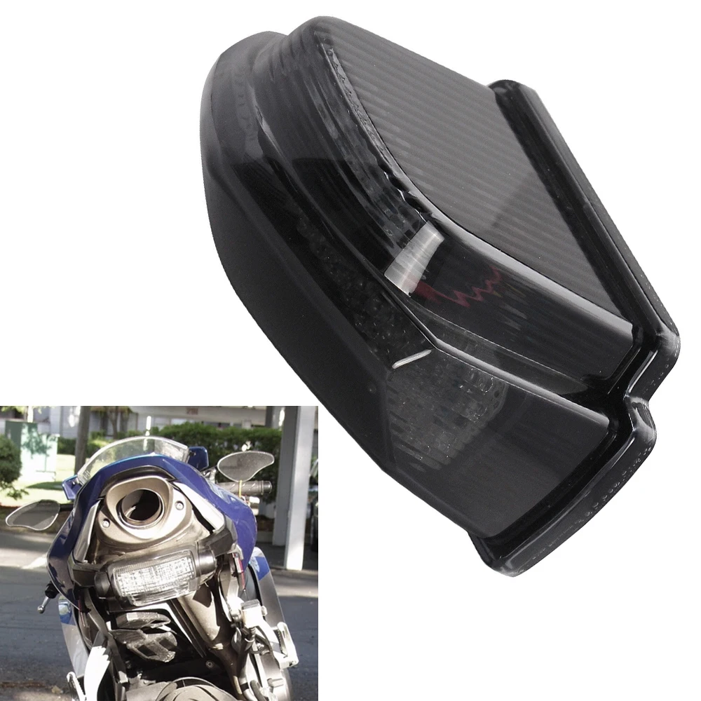 Задний фонарь мотоцикла светодиодный задний встроенные Тормозные Сигналы