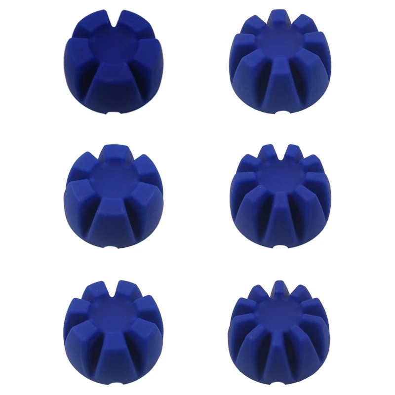

6Pcs Non-Stick Inverted Flower Base Silicone Cup Model for Resin DIY Art Crafts