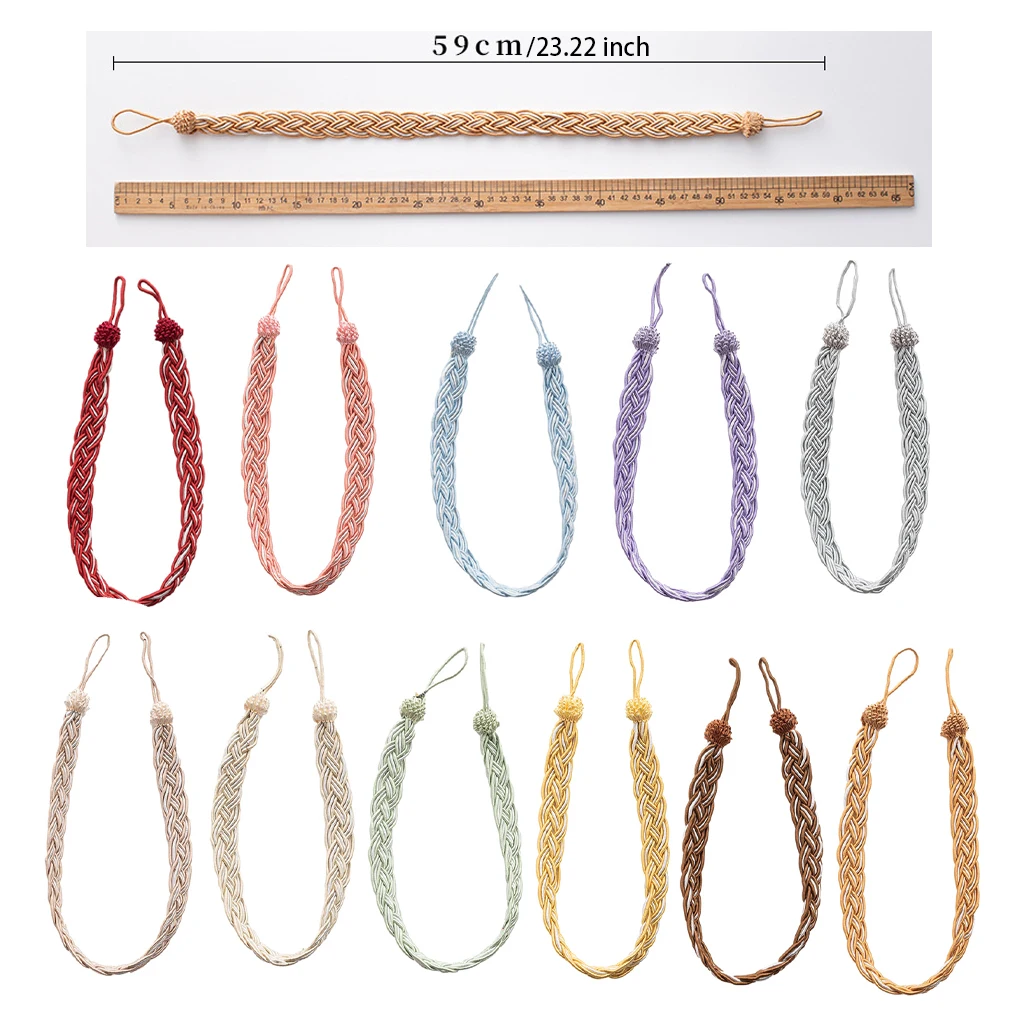 2X завязка на занавес повязка подвесной декор аксессуары для дома