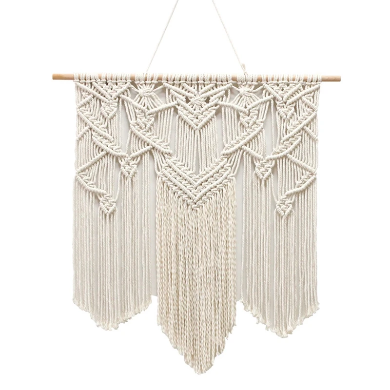 

Макраме настенный домашний декор в стиле бохо шикарное Плетеное украшение для спальни гостиной квартиры идеальные идеи ручной работы для п...