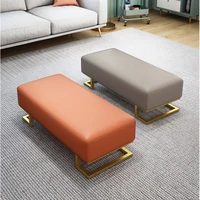 italian style light luxury bedroom bed end stool sofa bed nordic modern minimalist living room stool bedside stool shoes