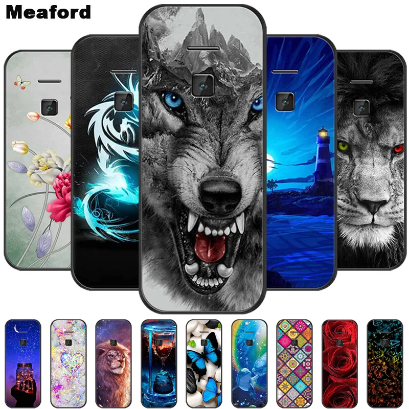 

Case For Nokia 110 4G Case Silicone TPU Soft Back Cover For Nokia 8210 4G Phone Case shockproof For Nokia 110 4G 2021 Coque Cute