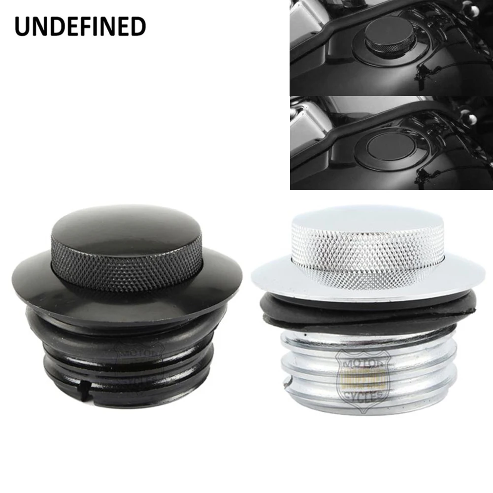 

Motorcycle Gas Cap Pop Up Flush Screw-In Fuel Tank Cover For Sportster Touring Street Glide Dyna Softial Fatboy Road King FLST