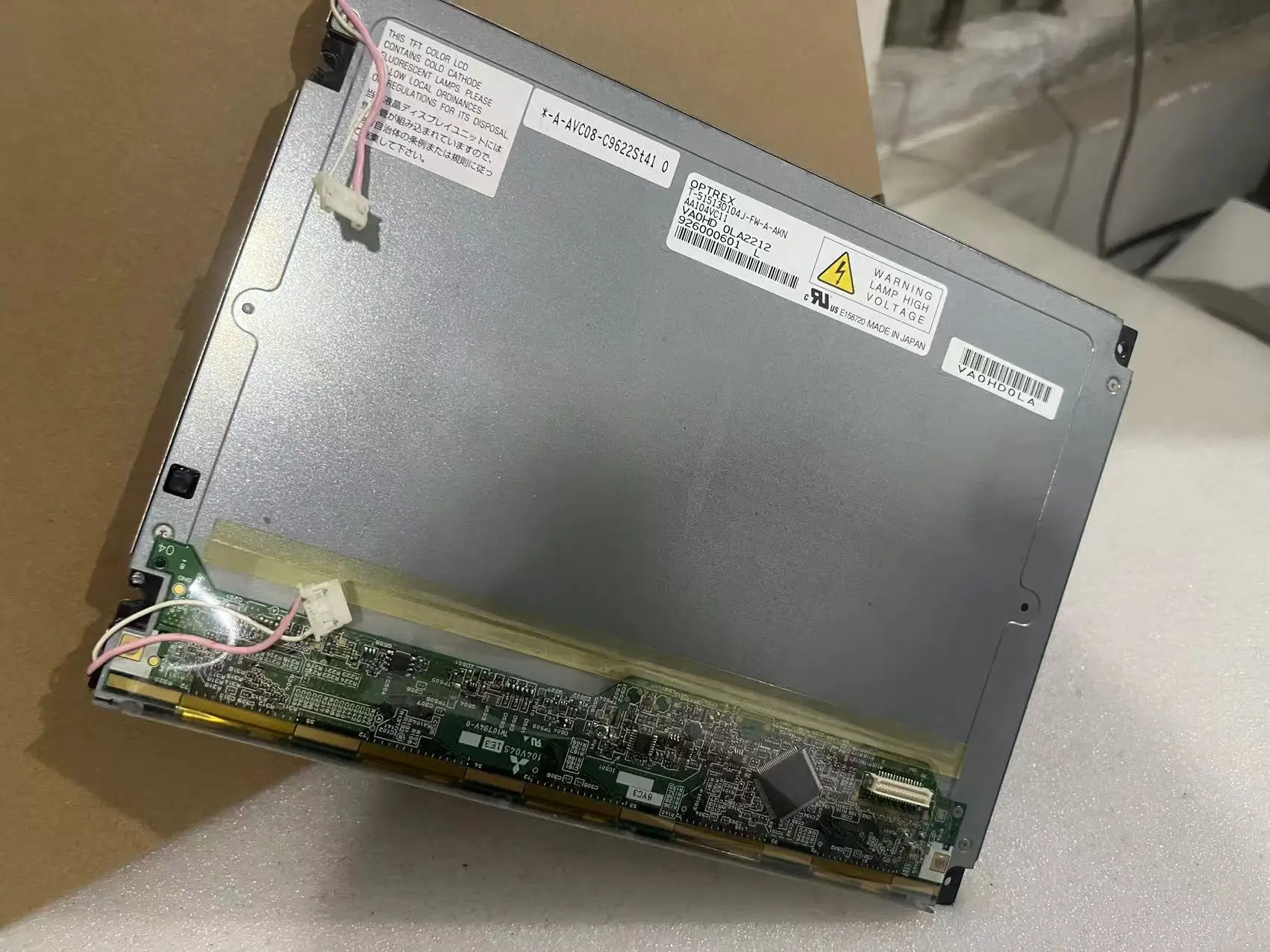 ЖК-экранная панель T-51513D104J-FW-A-AJN для OPTREX T-51513D104JU FW A (100% тестирование перед