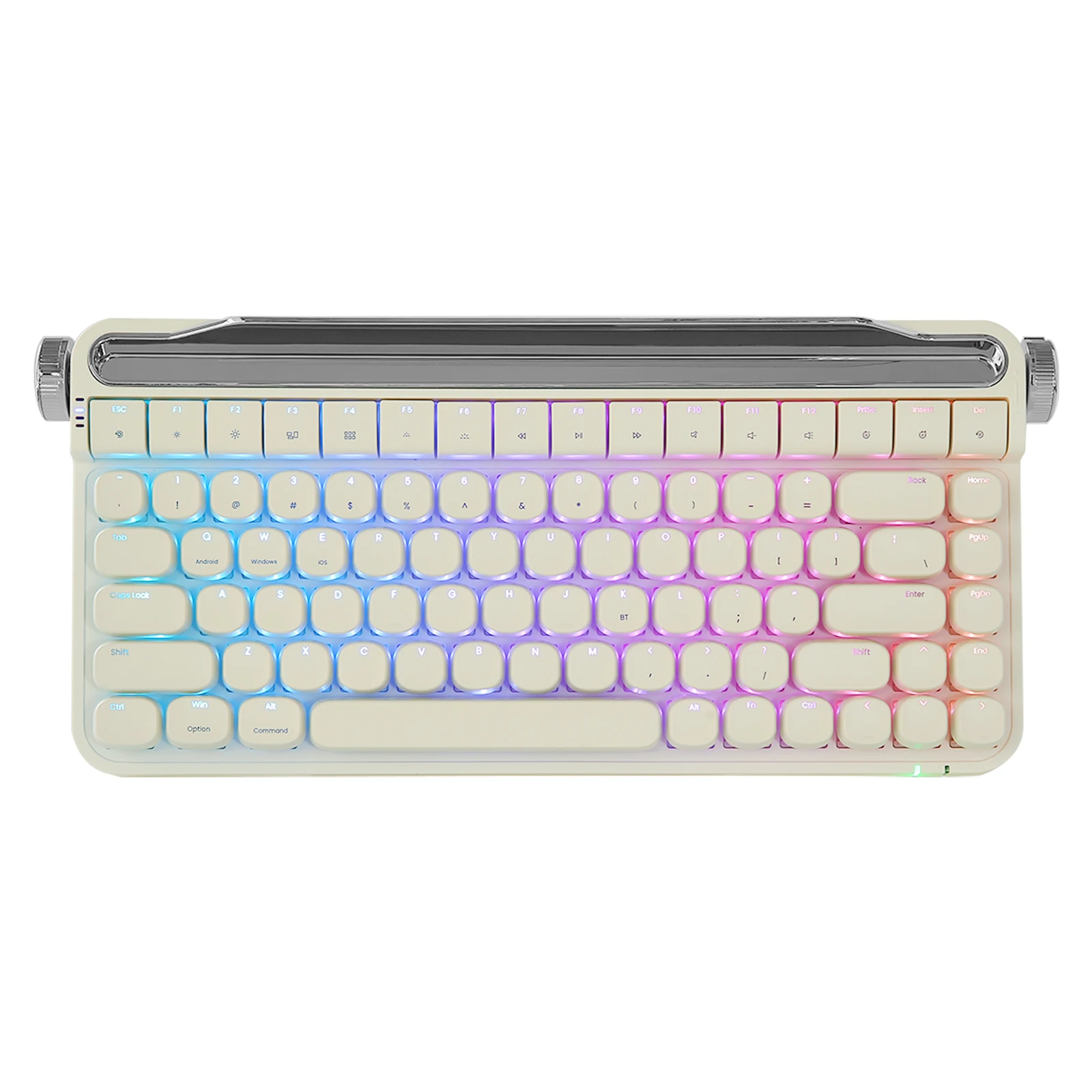

YUNZII ACTTO B703 Pro RGB Retro Typewriter Mechanical Keyboard