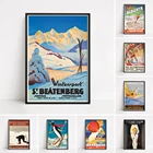 Винтажный постер для спальни в стиле британская железная дорога