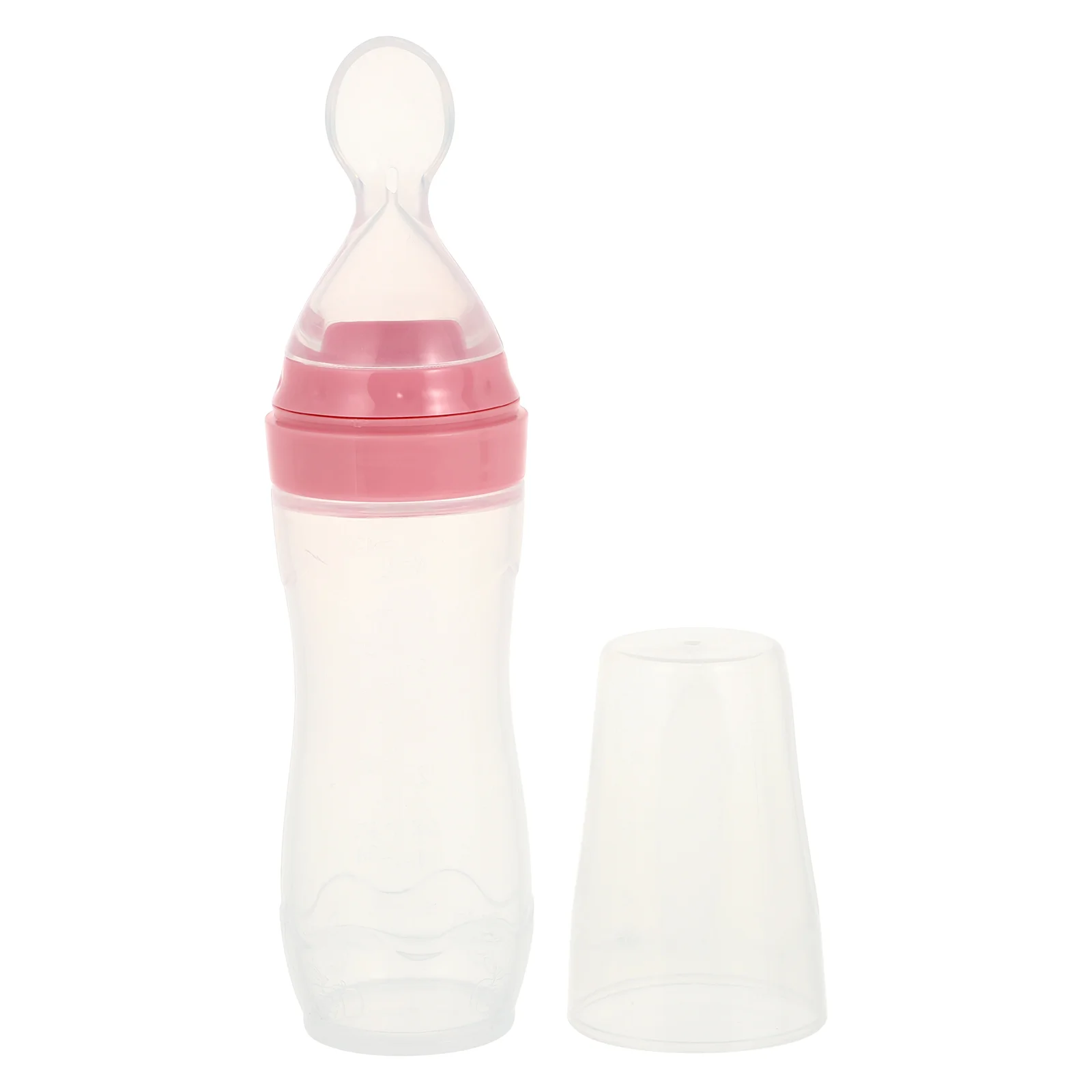 

Baby Food Feeder Silicone Squeeze Feeding Bottle Baby Food Dispensing Spoon