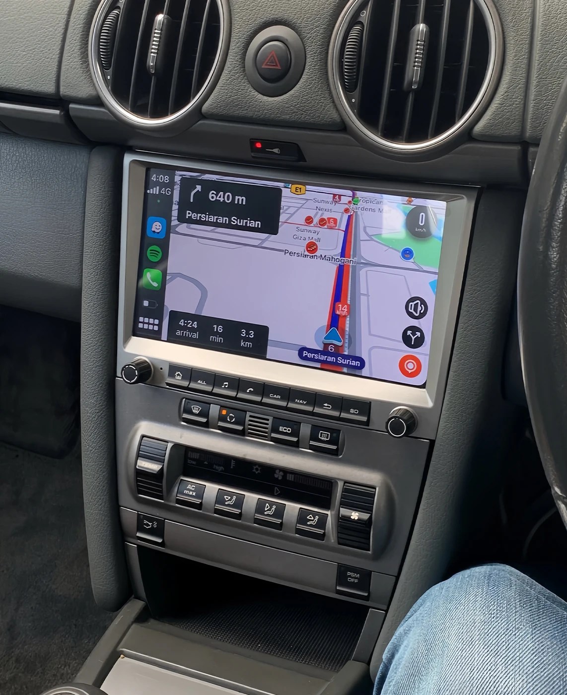 Фото Автомобильная навигационная система CHSTEK Carplay для Porsche 911 997 Cayman Boxster 987 2005-2013 с 4G GPS, Wi-Fi, видео и DSP-стерео (обновленные модели) №5