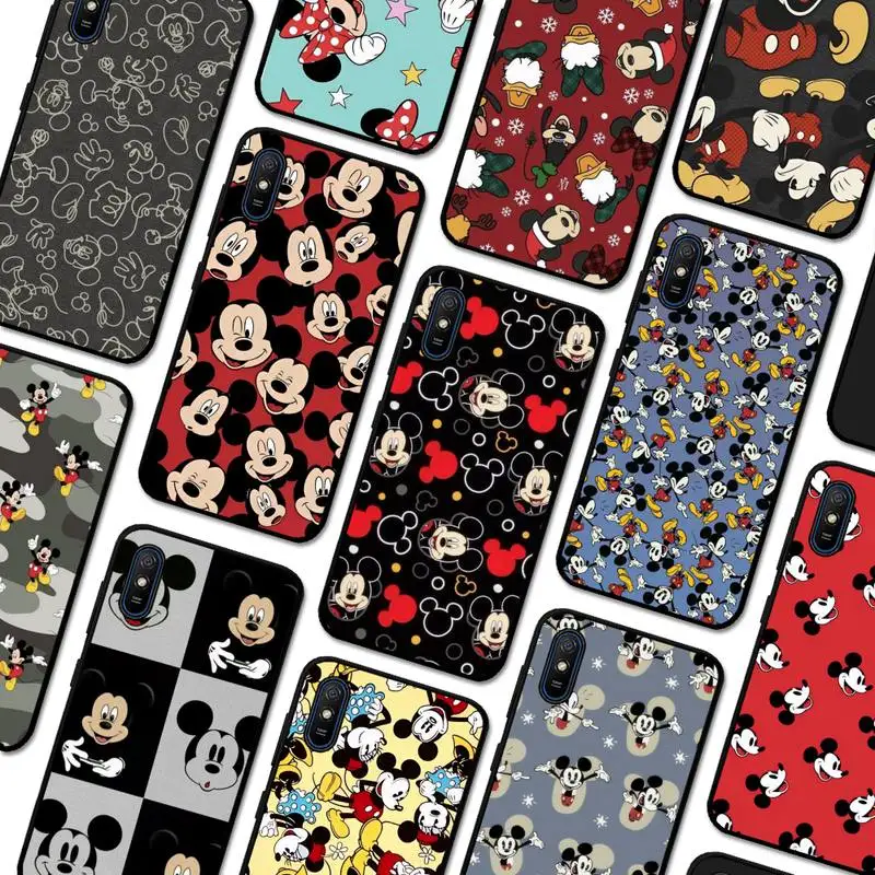 

Disney Mickey Phone Case for Redmi 5 6 7 8 9 A 5plus K20 4X 6 cover