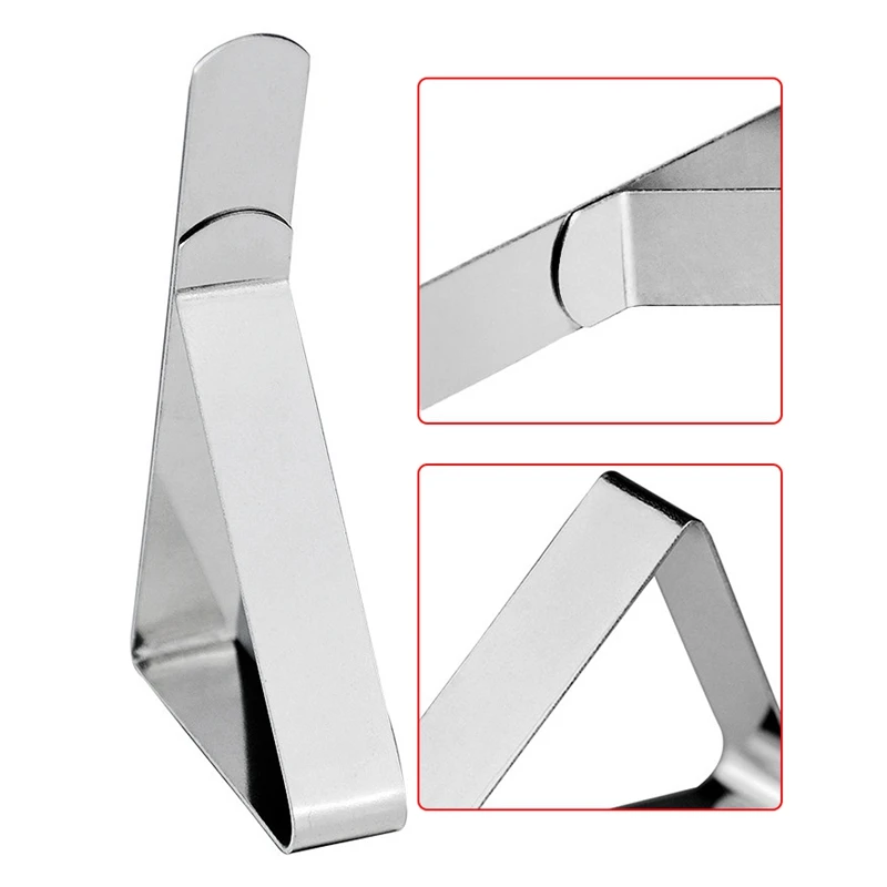 

Зажимы для скатерти-настольные держатели из нержавеющей стали для настольного стола, настольные держатели для пикника Вечерние