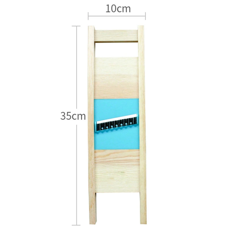 Деревянная решетка для картофеля терка овощей измельчитель из гофрированной