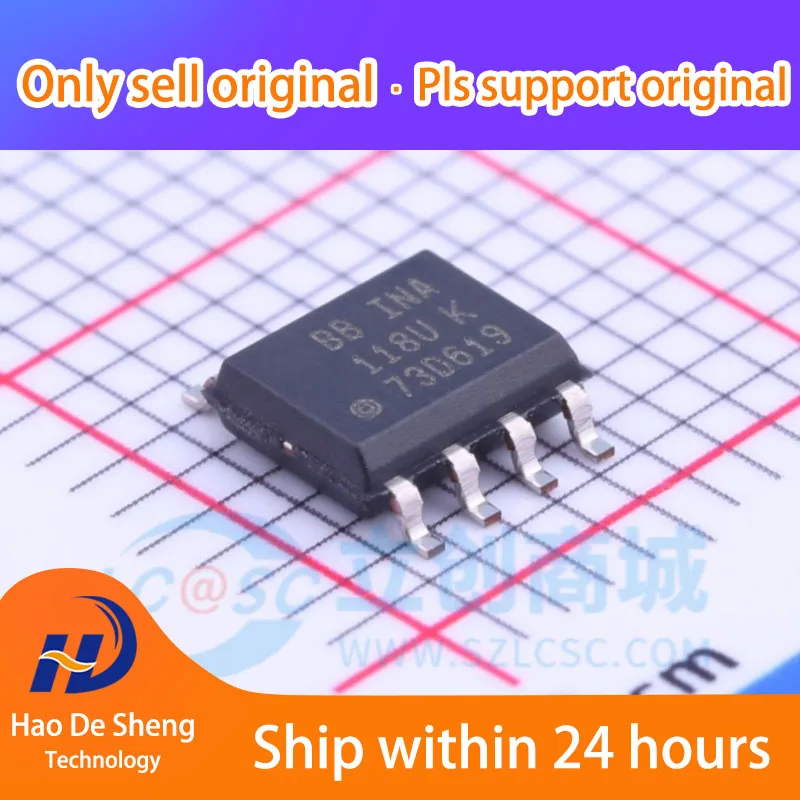 10 шт./партия INA118U INA118UA INA118UK SOP-8 новая Оригинальная фотография