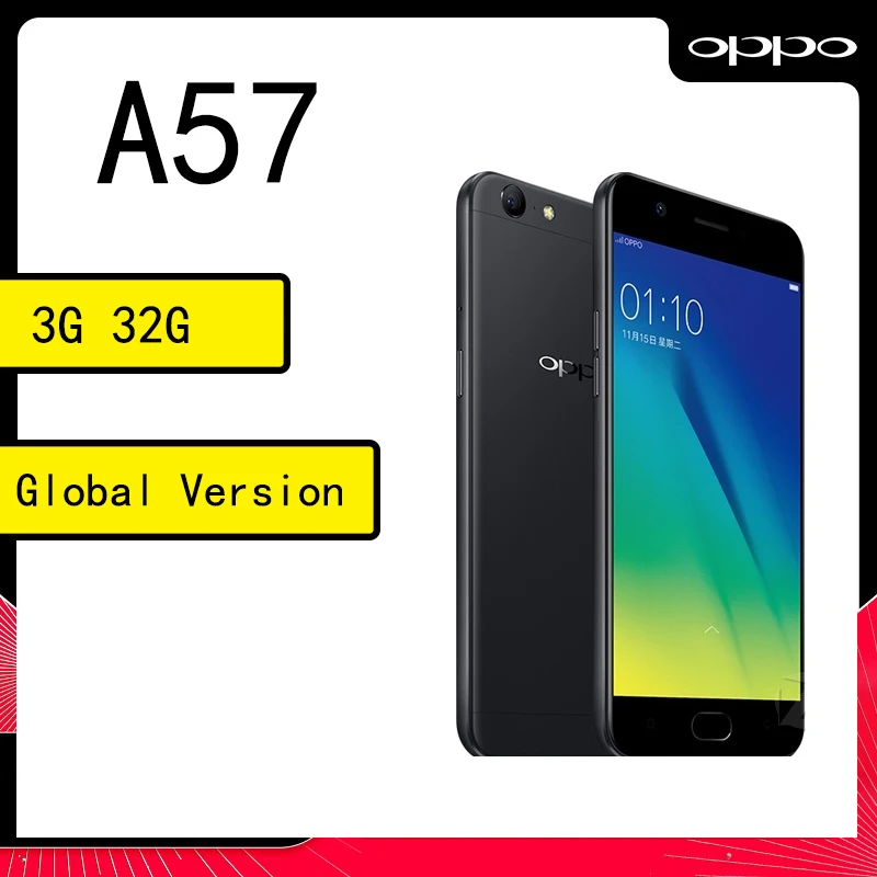 

celular oppo A57 smartphone 3G 32GB Qualcomm Snapdragon 435 5.2inches 1280*720