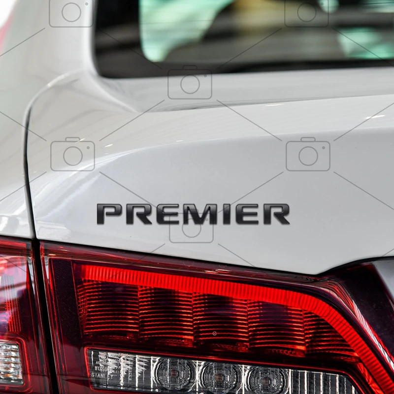 Фото Металлический кузов автомобиля Premier Logo, наклейки с буквами, Стайлинг, значок, эмблемы на багажник, наклейка для Chevrolet Blazer Traverse Trailblazer Malibu №2