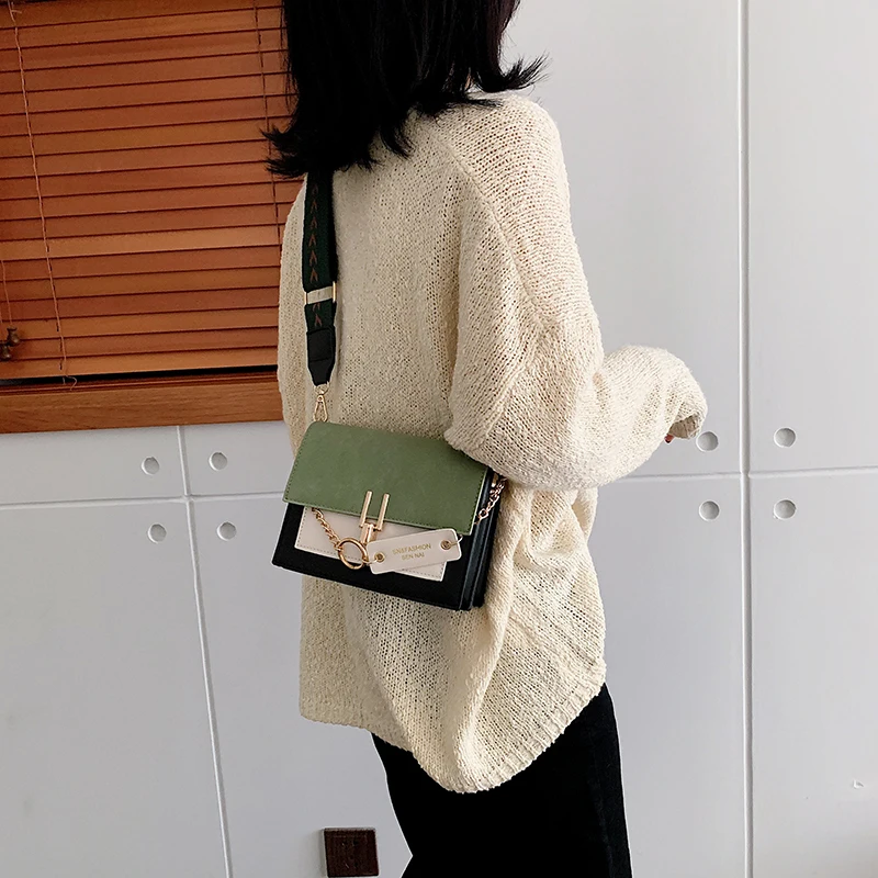 

2022 New Ladies Messenger Bags Fashion Mobile Phone Bags Casual Shoulder Bags Contrast Color Ladies Bags Luxury Designer Bags