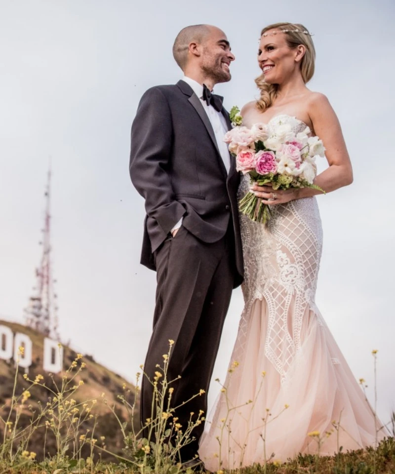 

15058# Exquisite Sweetheart Illusion Lace Appliques Sweep Train Mermaid Wedding Dress Strapless Bridal Gown