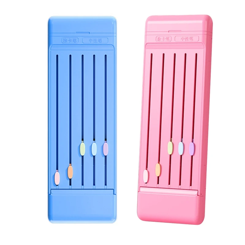 

Portable ABS Pen Box Kit ABS Pen Case Gift Stationery for Boy Girl Student